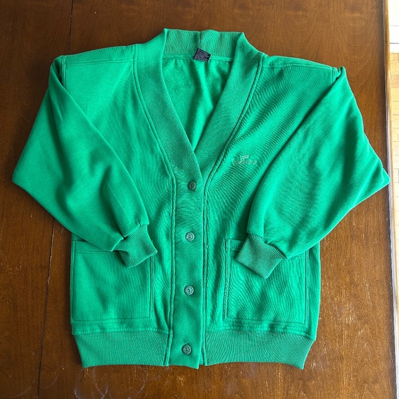 Daniel Hechter ⎪Vintage green cardigan - Picture 1 of 8
